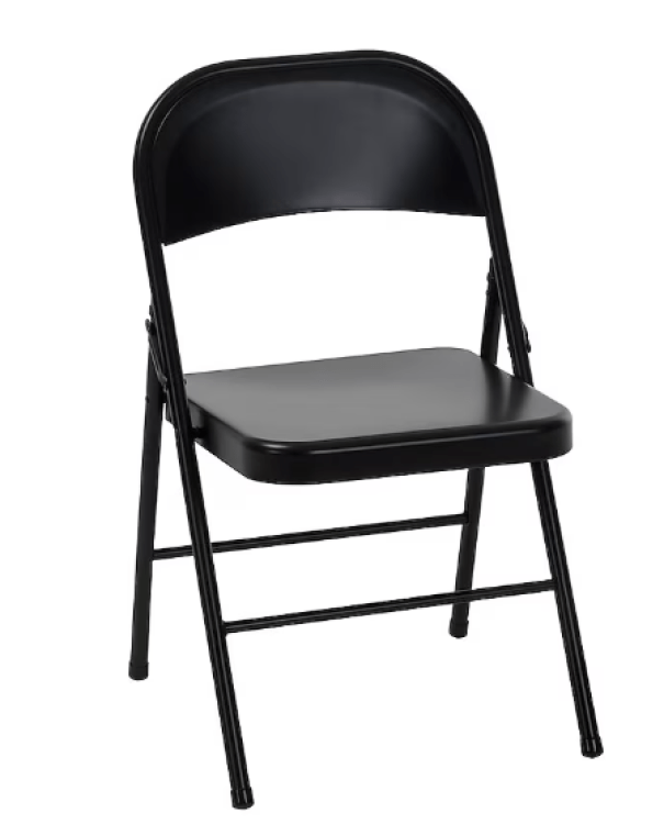 Black Folding Chairs